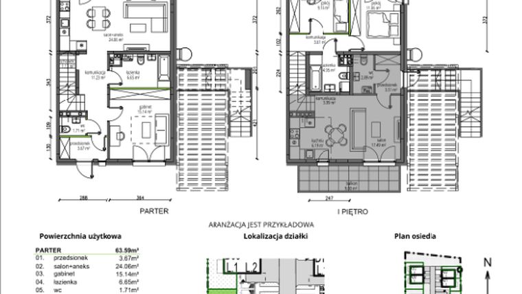 Rzut - Mieszkanie na sprzedaż 4 pokoje o powierzchni 92,58 m² - numer B04.L1 w Rokokowa Vita