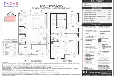 Rzut - Dom na sprzedaż 5 pokoi o powierzchni 81,62 m² - numer A1.2 w Nove Piaseczno Grande