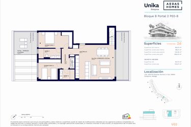 Rzut - Mieszkanie na sprzedaż 2 pokoje o powierzchni 123,3 m² - numer A11-018 w Unika I