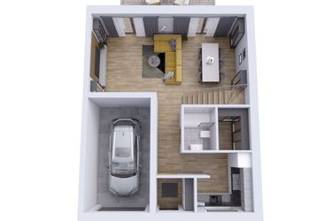 Rzut - Dom na sprzedaż 5 pokoi o powierzchni 137,29 m² - numer 4 w Osiedle Miniaturowa