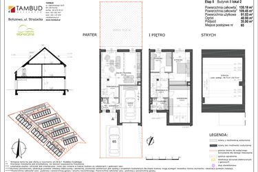 Rzut - Mieszkanie na sprzedaż 4 pokoje o powierzchni 109,45 m² - numer B8/L2 w Słoneczne Ogrody