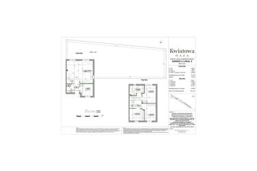 Rzut - Dom na sprzedaż 5 pokoi o powierzchni 85,31 m² - numer 5 w Kwiatowa Oaza
