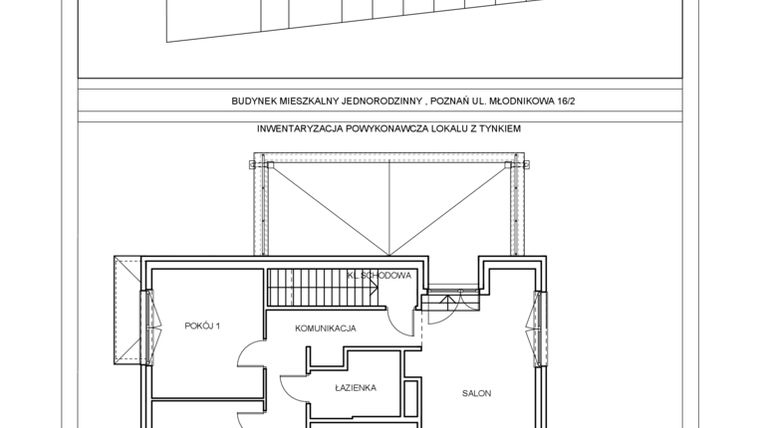Rzut - Mieszkanie na sprzedaż 3 pokoje o powierzchni 77,71 m² - numer 50B w Osiedle Zagajnik - etap I