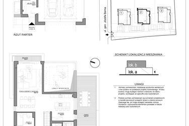 Rzut - Mieszkanie na sprzedaż 5 pokoi o powierzchni 114,7 m² - numer 2B w Nove Bema