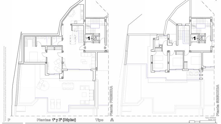 Rzut - Dom na sprzedaż 4 pokoje o powierzchni 297,77 m² - numer 1 w Dom szeregowy w La Vila Joiosa - 62400875
