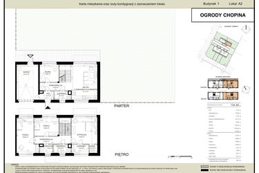 Rzut - Dom na sprzedaż 5 pokoi o powierzchni 154,88 m² - numer A2 w Ogrody Chopina