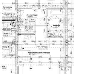 Rzut - Mieszkanie na sprzedaż 3 pokoje o powierzchni 78,42 m² - numer O3 w Osiedle Stara Cegielnia etap VII