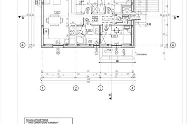 Rzut - Mieszkanie na sprzedaż 4 pokoje o powierzchni 60,85 m² - numer Wesoła 43 w Słoneczny Nowy Otok - Wesoła