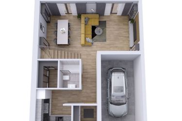 Rzut - Dom na sprzedaż 5 pokoi o powierzchni 137,29 m² - numer 3 w Osiedle Miniaturowa