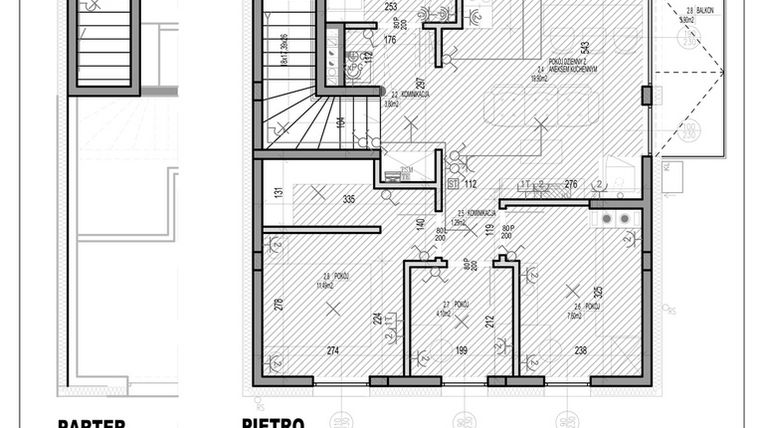 Rzut - Mieszkanie na sprzedaż 4 pokoje o powierzchni 53,98 m² - numer G1.2 w HEJ! Baniocha G
