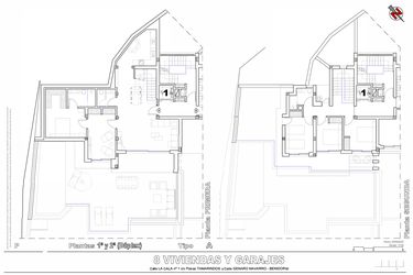 Rzut - Dom na sprzedaż 4 pokoje o powierzchni 297,77 m² - numer 1 w Dom szeregowy w La Vila Joiosa - 62400875