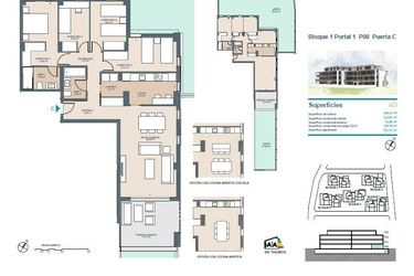Rzut - Mieszkanie na sprzedaż 4 pokoje o powierzchni 152 m² - numer 0-C w Apartamenty w Godelli - 15173220