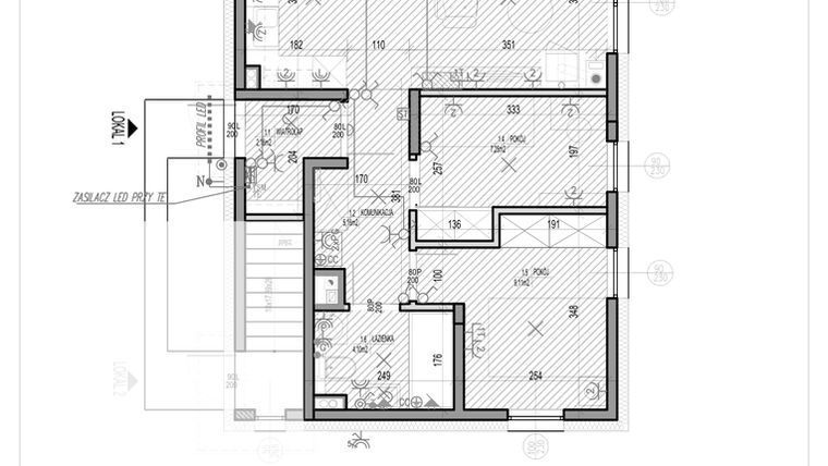 Rzut - Mieszkanie na sprzedaż 3 pokoje o powierzchni 55 m² - numer C4.1 w HEJ! Baniocha C