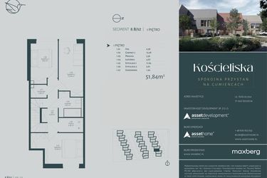 Rzut - Dom na sprzedaż 4 pokoje o powierzchni 142,95 m² - numer 8.B w Kościeliska