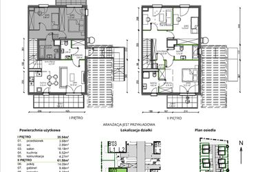 Rzut - Mieszkanie na sprzedaż 4 pokoje o powierzchni 92,8 m² - numer B02.L2 w Rokokowa Vita