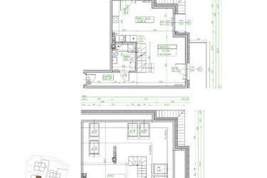 Rzut - Mieszkanie na sprzedaż 4 pokoje o powierzchni 78,62 m² - numer B.III.2 w Villa Rosenthal