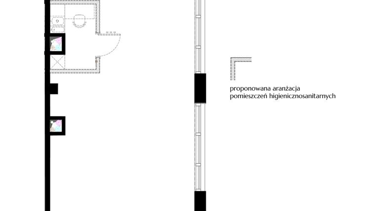 Rzut - Lokal użytkowy na sprzedaż 1 pokój o powierzchni 62,16 m² - numer 28 w BIZPARK D