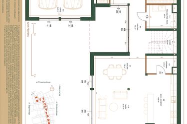 Rzut - Dom na sprzedaż 6 pokoi o powierzchni 243,91 m² - numer 7 w Rezydencje Piaseczno