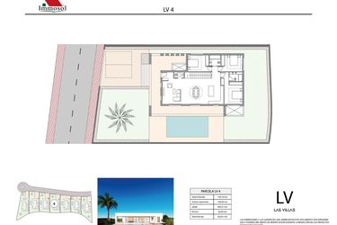 Rzut - Dom na sprzedaż 3 pokoje o powierzchni 144,1 m² - numer 6 w Las Villas