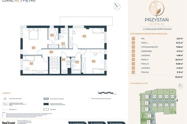Rzut - Dom na sprzedaż 5 pokoi o powierzchni 195,17 m² - numer N2 w Przystań Złotokłos