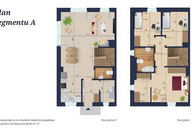 Rzut - Dom na sprzedaż 4 pokoje o powierzchni 95,9 m² - numer 82B w Zielona Widawa
