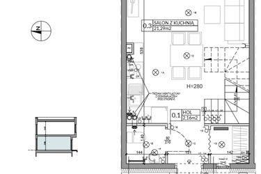 Rzut - Dom na sprzedaż 3 pokoje o powierzchni 62,16 m² - numer 18 w Boska Ksawerowska 2 etap 2