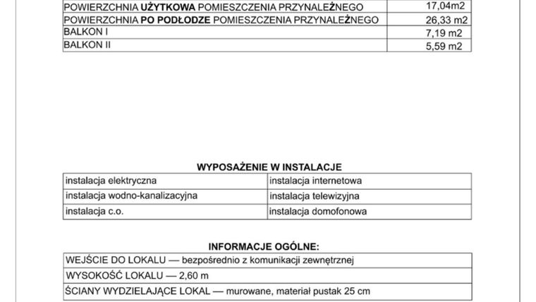 Rzut - Mieszkanie na sprzedaż 3 pokoje o powierzchni 54,98 m² - numer M23 w SUNDAY Resort Ustronie Morskie II