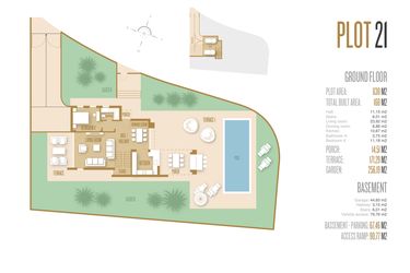 Rzut - Dom na sprzedaż 4 pokoje o powierzchni 168 m² - numer 0-27 w Domy w Kartagenie - 76726108