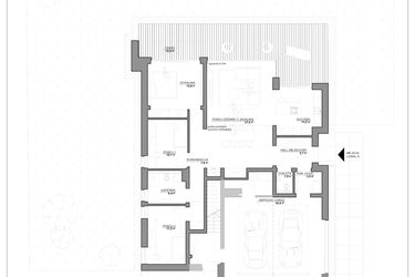 Rzut - Mieszkanie na sprzedaż 4 pokoje o powierzchni 110 m² - numer 1A w Nove Bema