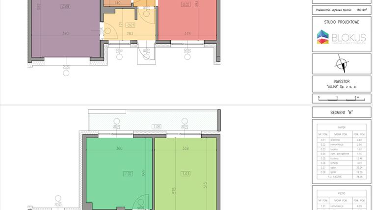 Rzut - Dom na sprzedaż 5 pokoi o powierzchni 156 m² - numer 19 w Julianowska 50