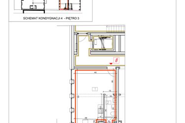 Rzut - Mieszkanie na sprzedaż 1 pokój o powierzchni 29,72 m² - numer 8 w Alchemik74 - lokale użytkowe