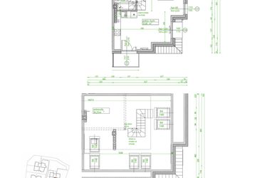 Rzut - Mieszkanie na sprzedaż 4 pokoje o powierzchni 79,5 m² - numer D.III.2 w Villa Rosenthal
