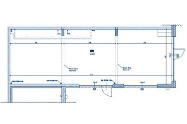 Rzut - Lokal użytkowy na sprzedaż 1 pokój o powierzchni 100,23 m² - numer LU5 w BLISKO Apartamenty Grota