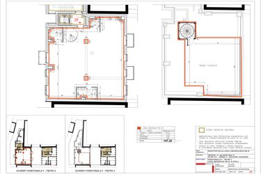 Rzut - Mieszkanie na sprzedaż 5 pokoi o powierzchni 147,32 m² - numer 25 w Alchemik74