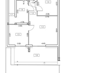 Rzut - Mieszkanie na sprzedaż 3 pokoje o powierzchni 53,2 m² - numer M10 w Osiedle Zygmunta