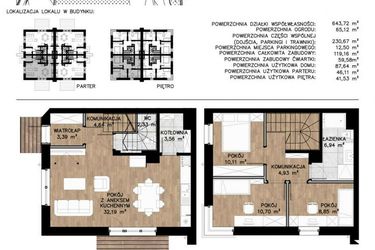 Rzut - Mieszkanie na sprzedaż 4 pokoje o powierzchni 89,45 m² - numer 9A w Zielone Kolumny
