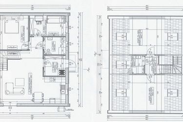 Rzut - Dom na sprzedaż 5 pokoi o powierzchni 111,57 m² - numer Comfort+2 w Osiedle Słoneczne Siedlisko