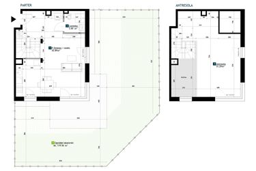 Rzut - Mieszkanie na sprzedaż 1 pokój o powierzchni 77,78 m² - numer BG0002 w Viva Cité