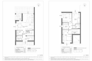 Rzut - Dom na sprzedaż 4 pokoje o powierzchni 106,71 m² - numer A3 w Osiedle Florentynów 2