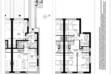 Rzut - Dom na sprzedaż 4 pokoje o powierzchni 136,65 m² - numer A5 M2 w Enklawa Zwierzyniec