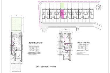 Rzut - Dom na sprzedaż 4 pokoje o powierzchni 119 m² - numer m6 w Zielony Zakątek etap 2