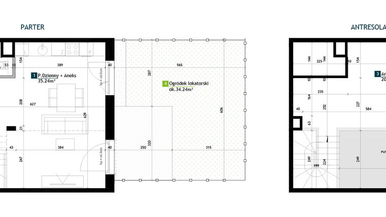 Rzut - Mieszkanie na sprzedaż 1 pokój o powierzchni 58,16 m² - numer BE0002 w Viva Cité