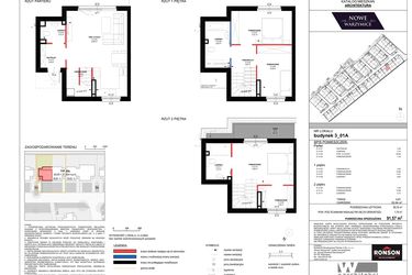 Rzut - Dom na sprzedaż 4 pokoje o powierzchni 91,57 m² - numer 3_01A w Nowe Warzymice 5