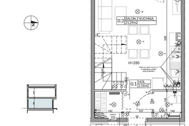 Rzut - Dom na sprzedaż 3 pokoje o powierzchni 62,16 m² - numer 30 w Boska Ksawerowska 2 etap 2