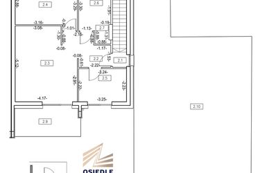 Rzut - Mieszkanie na sprzedaż 3 pokoje o powierzchni 60,07 m² - numer M4 w Osiedle Zygmunta