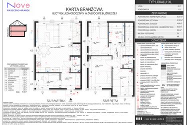 Rzut - Dom na sprzedaż 5 pokoi o powierzchni 81,62 m² - numer A5.1 w Nove Piaseczno Grande
