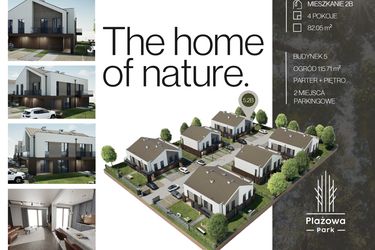 Rzut - Dom na sprzedaż 4 pokoje o powierzchni 82,05 m² - numer 5.2B w Plażowa Park Głowno