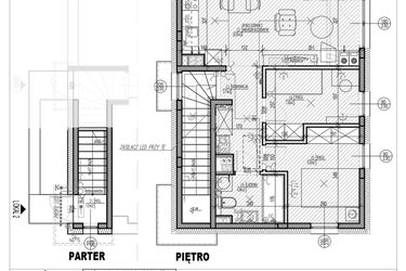 Rzut - Mieszkanie na sprzedaż 3 pokoje o powierzchni 47,42 m² - numer D2.2 w HEJ! Baniocha D