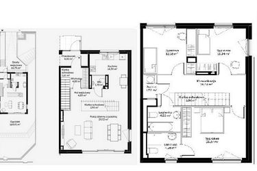 Rzut - Dom na sprzedaż 7 pokoi o powierzchni 163,52 m² - numer D02 w Jaśminowy Mokotów etap VI