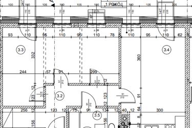 Rzut - Mieszkanie na sprzedaż 2 pokoje o powierzchni 49,52 m² - numer 22.15 w Osiedle Wyszyńskiego
